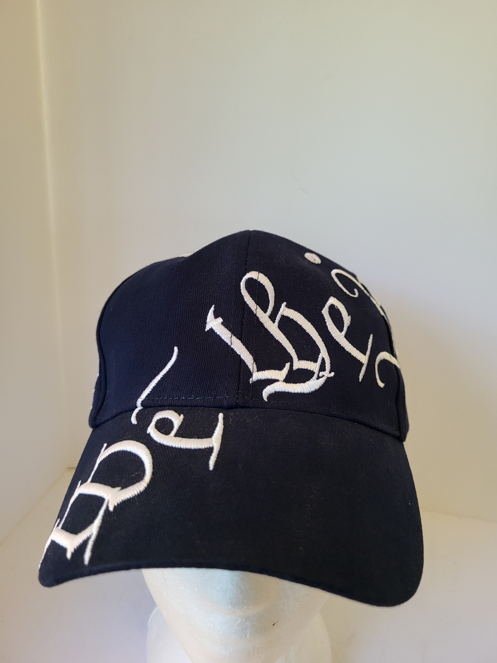 National Archives Constitution Embroidered Adjustable Navy Baseball Cap NWT